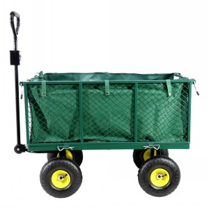 Storr 4 Wheel Garden Trolley Mesh Sides & Fitted Liner